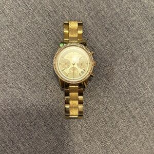 Michael Kors Gold Chronograph Watch
